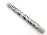 Perseus in Silver Paua Abalone w/ Ghost  Wasabi Resin