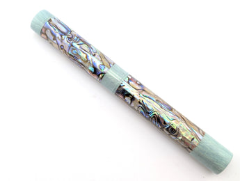 Perseus in Silver Paua Abalone w/ Ghost  Wasabi Resin