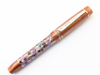 Carina Hapalua 15 in Copper Abalone w/ Copper Penny Resin