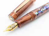 Carina Hapalua 15 in Copper Abalone w/ Copper Penny Resin