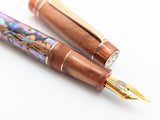 Carina Hapalua 15 in Copper Abalone w/ Copper Penny Resin