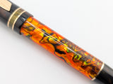 Halloween Pen 2025 - Carina 15 in Sunset Orange Abalone w/ Experiment 666 Resin
