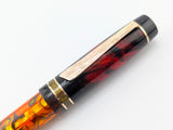 Halloween Pen 2025 - Carina 15 in Sunset Orange Abalone w/ Experiment 666 Resin