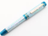 Carina Ragazzone in Iceberg Awabi Shell w/ Teal Pearl Resin