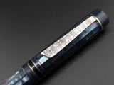 Carina Ragazzone in Dark Angel Wing Awabi Shell w/ Midnight Blue Resin