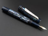 Carina Ragazzone in Dark Angel Wing Awabi Shell w/ Midnight Blue Resin