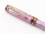 Carina Ragazzone in Autumn Awabi w/ Aged Bronze Resin - Mokume Gane
