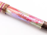Carina Ragazzone in Autumn Awabi w/ Aged Bronze Resin - Mokume Gane