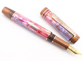 Carina Ragazzone in Autumn Awabi w/ Aged Bronze Resin - Mokume Gane