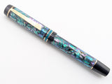Carina Ragazzone in Dark Mexican Green Abalone w/ Royalty Resin
