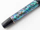 Carina Ragazzone in Dark Mexican Green Abalone w/ Royalty Resin