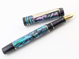 Carina Ragazzone in Dark Mexican Green Abalone w/ Royalty Resin