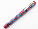 Carina Ragazzone in Rose Marina Abalone w/ Maroon Lipstick Resin