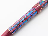 Carina Ragazzone in Rose Marina Abalone w/ Maroon Lipstick Resin