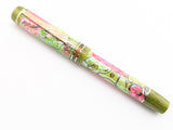 Carina Ragazzone in Chartreuse and Rose Abalone w/ Honey Olive Resin