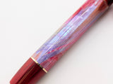 Carina Hapalua 15 il Re in Fall Awabi w/ Blood Red Resin - Mokume Gane