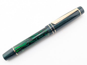 Hapalua 15 in Deep Green Abalone w/ Midnight Green Resin