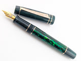 Hapalua 15 in Deep Green Abalone w/ Midnight Green Resin