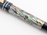 Hapalua 15 in Silver Abalone w/ Diamond Sapphire Resin