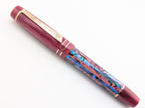Hapalua 15 in Rose/Marine Abalone w/ Maroon Lipstick Resin