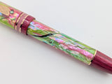 Ragazzone in Lily Abalone w/ Maroon Lipstick Resin