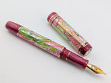 Ragazzone in Lily Abalone w/ Maroon Lipstick Resin