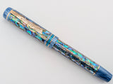Ragazzone in Tidal Fog Abalone w/ Slate Blue Resin