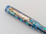 Ragazzone in Tidal Fog Abalone w/ Slate Blue Resin