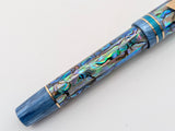 Ragazzone in Tidal Fog Abalone w/ Slate Blue Resin