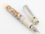 Carina 15 in Cellulose Acetate w/ Flax Resin - Damascus Steel