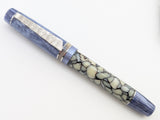 Carina 15 in Vintage Casein with Steely Lavender - Damascus Steel