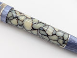 Carina 15 in Vintage Casein with Steely Lavender - Damascus Steel
