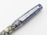 Carina 15 in Vintage Casein with Steely Lavender - Damascus Steel