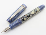 Carina 15 in Vintage Casein with Steely Lavender - Damascus Steel