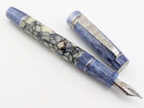 Carina 15 in Vintage Casein with Steely Lavender - Damascus Steel