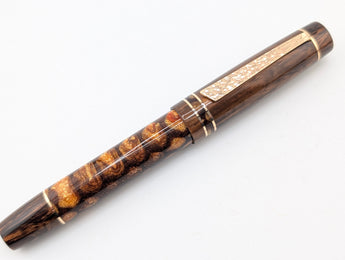 Carina 15 in Bronze Age Matrix w/ Chocolate Pearl Resin