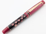 Carina 15 in Blood Ember Matrix w/ Marron Lipstick Resin