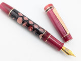 Carina 15 in Blood Ember Matrix w/ Marron Lipstick Resin