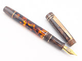 Carina 14 in Vintage Tortoise Shell w/ Chocolate Pearl Resin