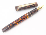 Carina 14 in Vintage Tortoise Shell w/ Chocolate Pearl Resin