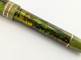 Ragazzone in Green/Gold Abalone w/ Honey Olive Resin