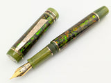 Ragazzone in Green/Gold Abalone w/ Honey Olive Resin