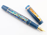 Hapalua 15 il Re in Tidal Fog Abalone w/ Kashmir Resin - Mokume Gane
