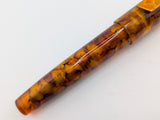 Carina 14 in Vintage Cellulose Acetate Tortoise Shell - Mokume Gane
