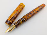 Carina 14 in Vintage Cellulose Acetate Tortoise Shell - Mokume Gane