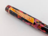 Carina 14 in Tortoise Shell #3 Cellulose Acetate - Mokume Gane