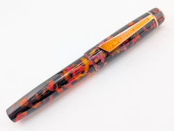 Carina 15 in Tortoise Shell #3 Cellulose Acetate - Mokume Gane