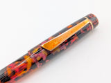 Carina 15 in Tortoise Shell #3 Cellulose Acetate - Mokume Gane