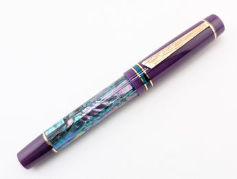 Carina Hapalua in Dark Mexican Green Abalone w/ Grape Resin