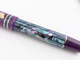 Carina Hapalua in Dark Mexican Green Abalone w/ Grape Resin